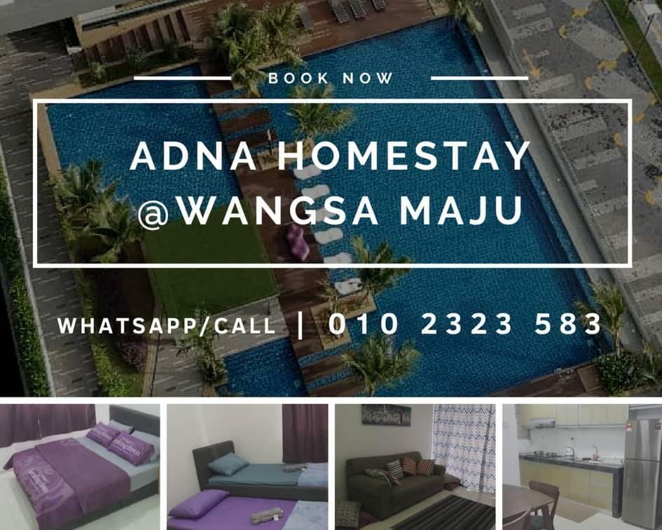 Adna Homestay Wangsa Maju Kuala Lumpur Exterior photo